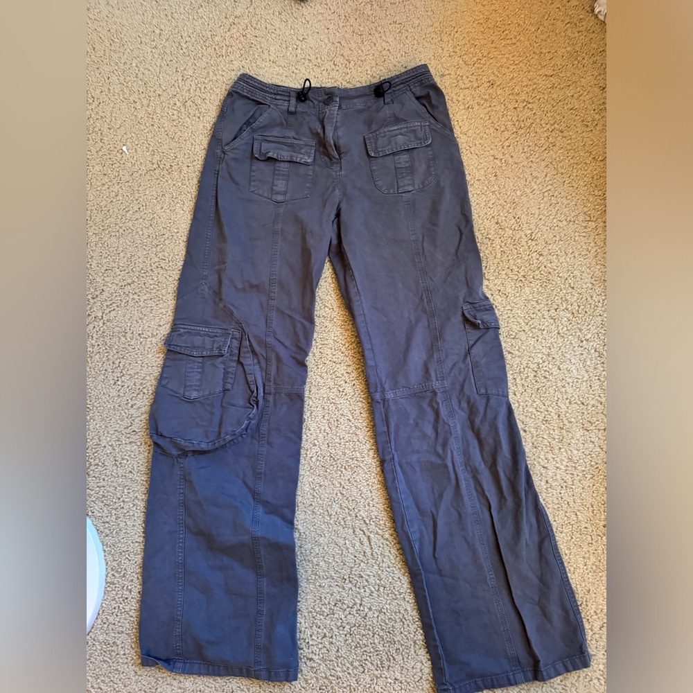 Brandy Melville Kim Gray Cargo Pants